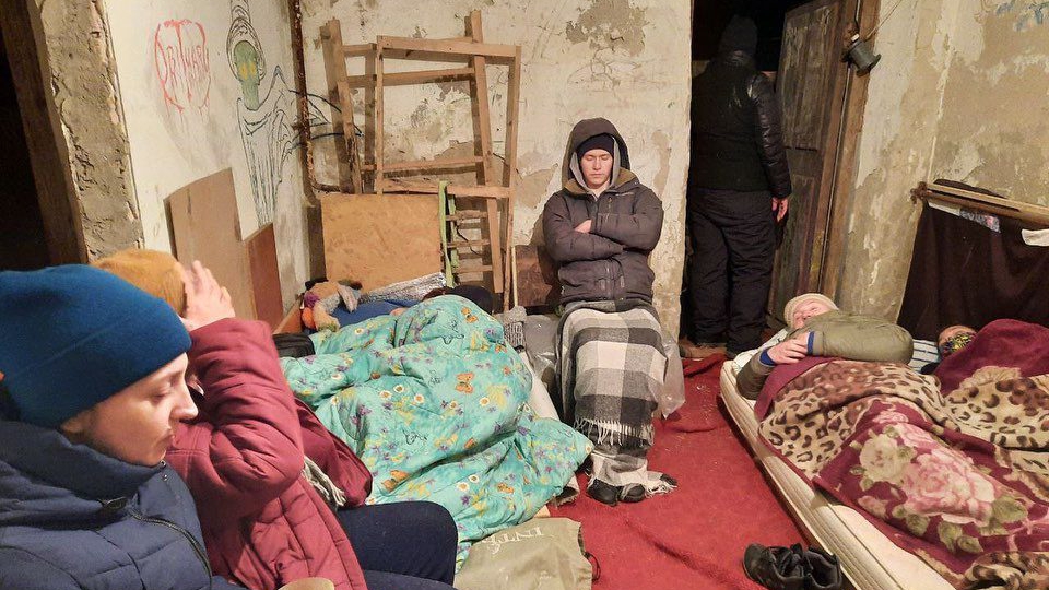 Spenden Helfen Hilfe Nothilfe Ukraine Bunker